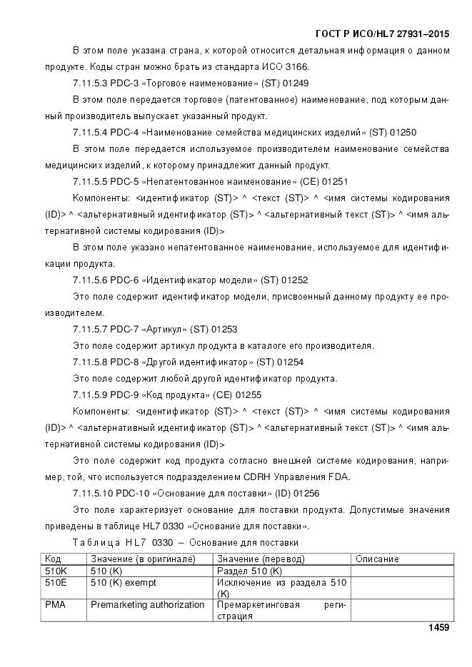 ГОСТ Р ИСО/HL 7 27931-2015, страница 1466